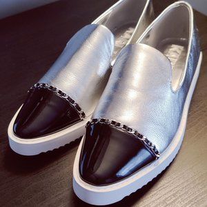 NEW Karl Lagerfeld Paris Leather Sneaker 8 M